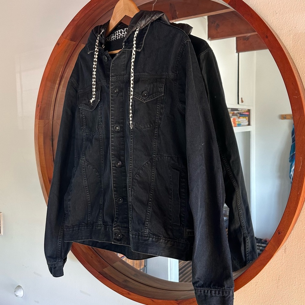 Billabong Jean Jacket with removable hood